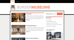 Desktop Screenshot of bordermuseums.ie